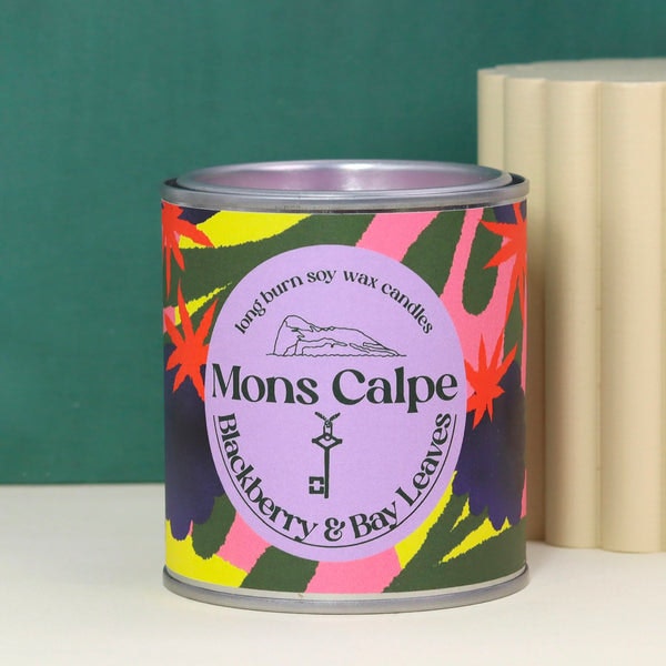 Blackberry And Bay Leaves Soy Candle by Mons Calpe
