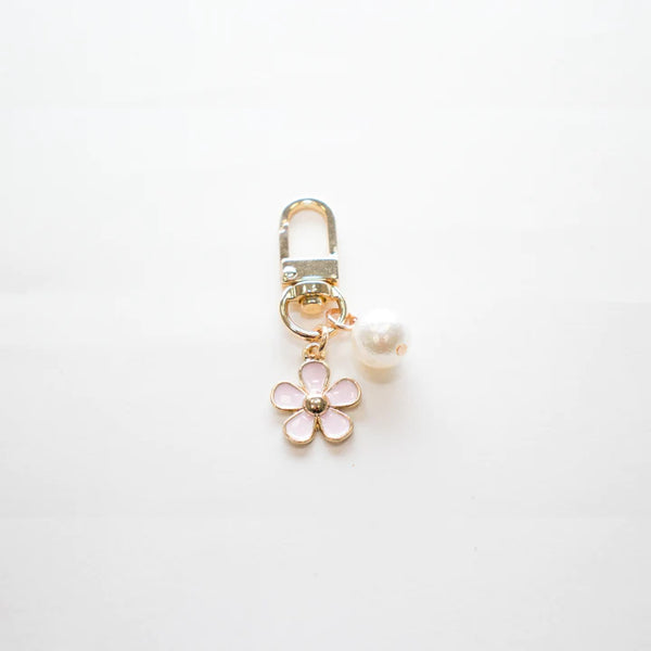 Yuko-b - Keyring In Pearl Pink