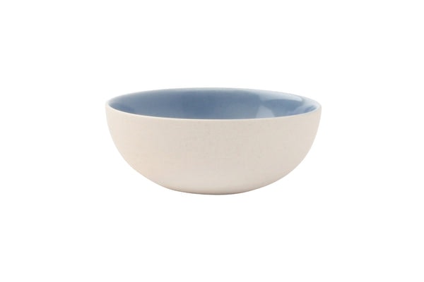 Shell Bisque Tiny Bowl Blue (set Of 4) by Canvas Home