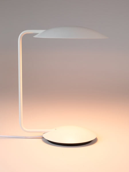Pixie Desk Lamp In White by Zuiver