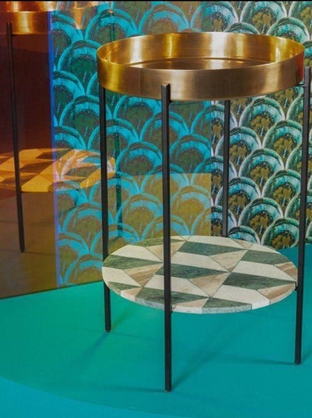 Another Marble Side Table by Bold Monkey