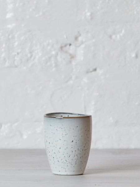 Nordic Sand Stoneware Mug Without Handle by Broste Copenhagen