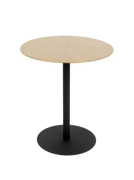 Side Table Snow Brushed Brass by Zuiver