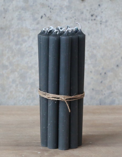Bundle Of 10 Skinny Taper Candles by Chic Antique
