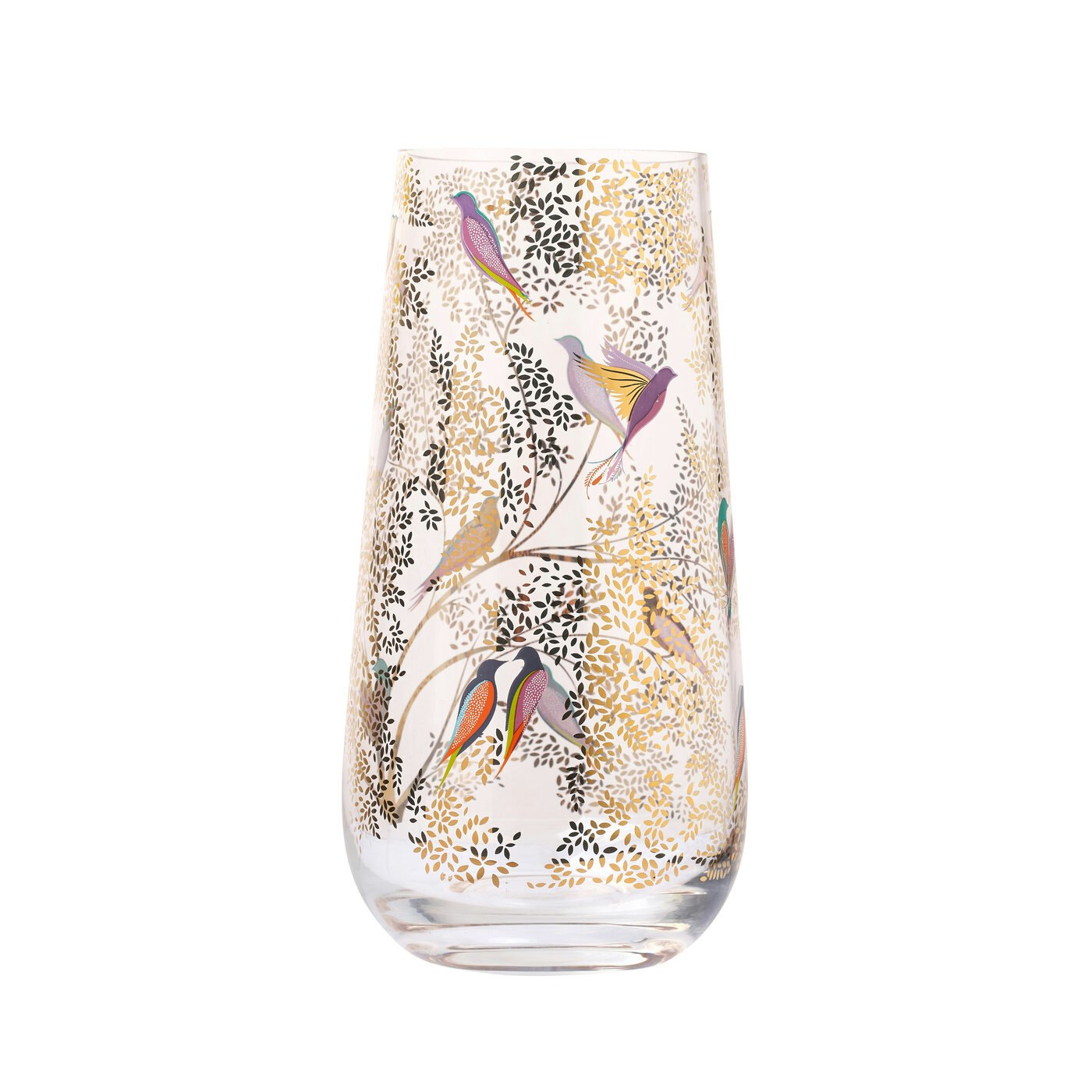 Sara Miller Chelsea Medium Glass Vase by Portmeirion
