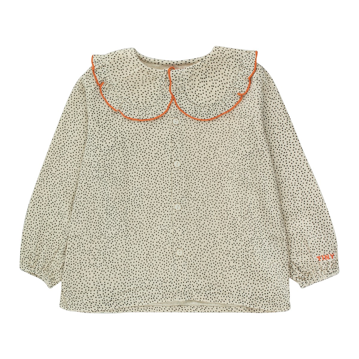 Offers TINY COTTONSnTINY DOTS SHIRT CAPPUCHINO