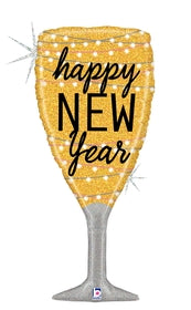 Foil - New Year Champagne Glass