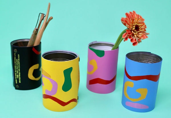 Pot/can Wrap by Ark Colour Design