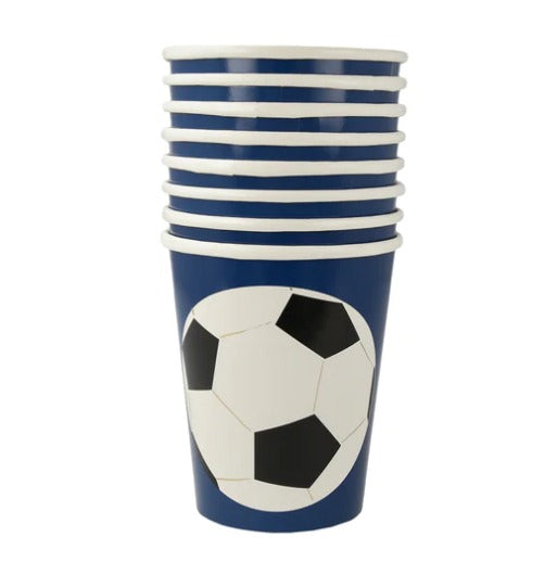 Meri Meri - Soccer Cups (x 8)
