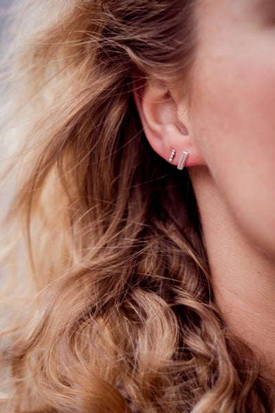Vànn - Bar Small Earring Silver
