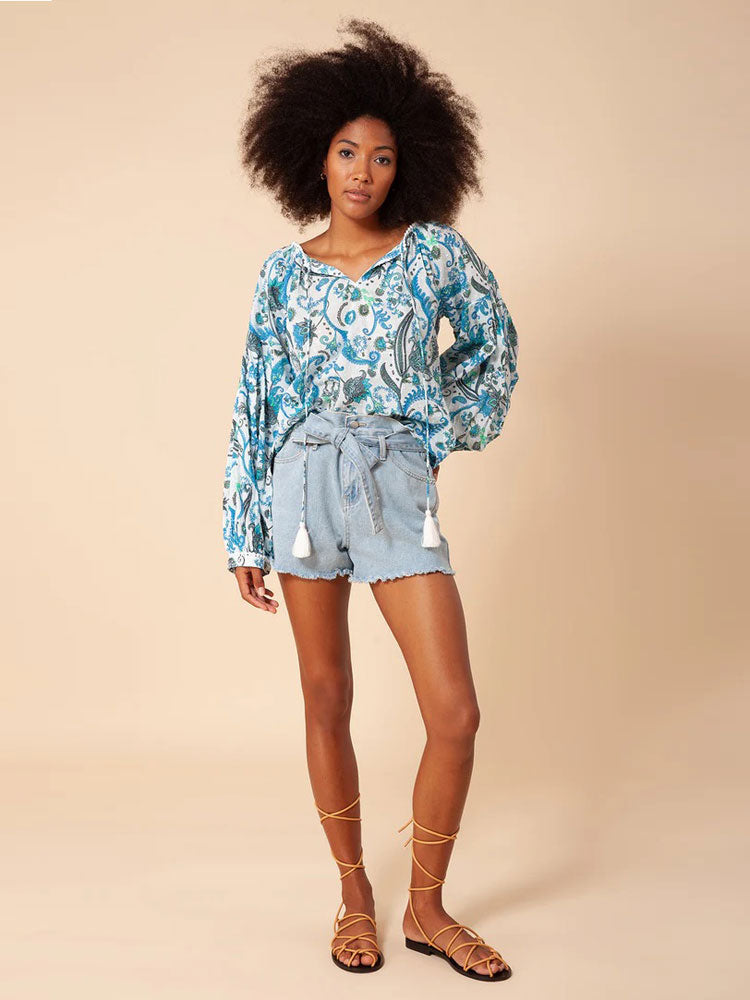 Hale Bob - Ivory Amaria Top - Uk 8