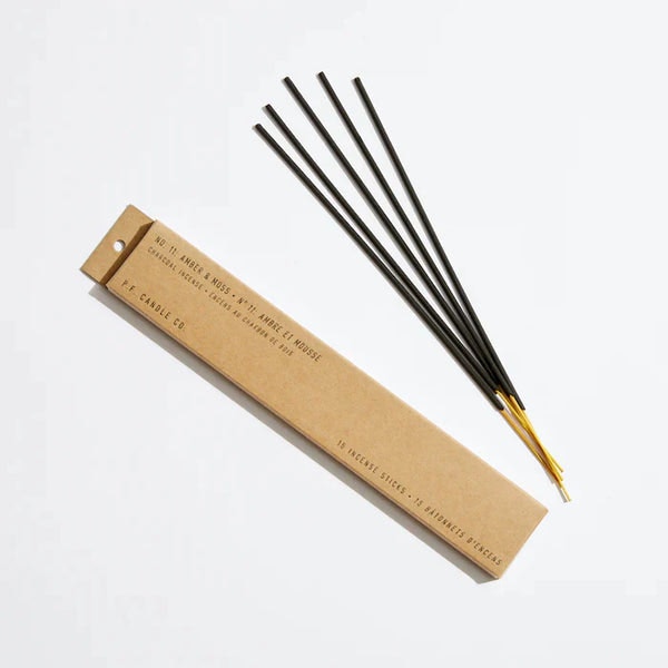 Incense Sticks Amber and Moss by P.F. Candle Co