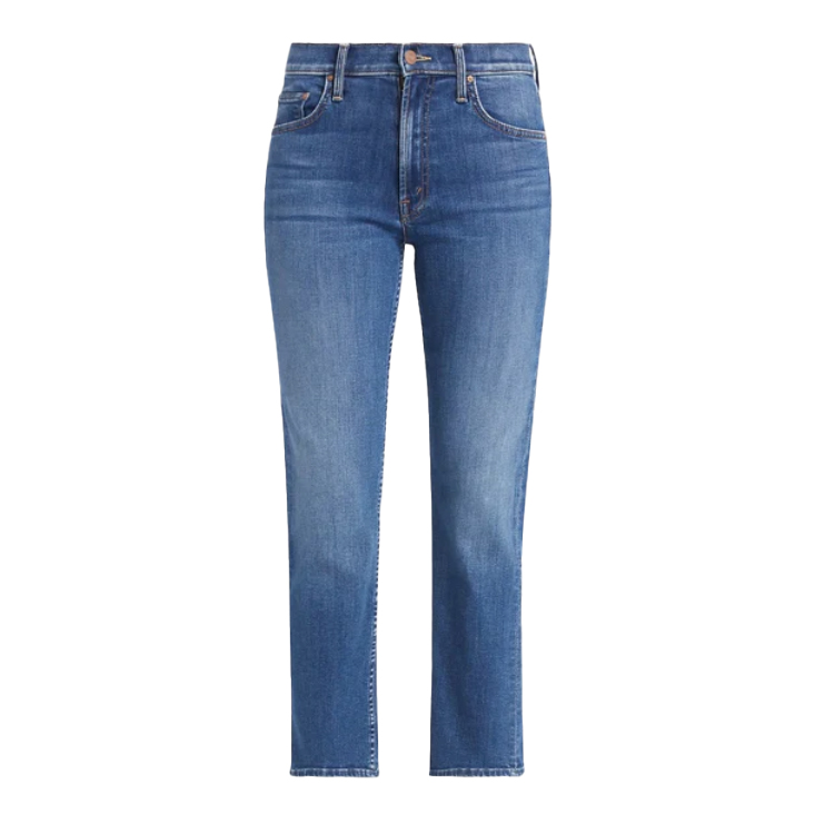 Mother Denim - The Mid Rise Rider Ankle Right On! - Blue/blue - Cotton | Blue | 31
