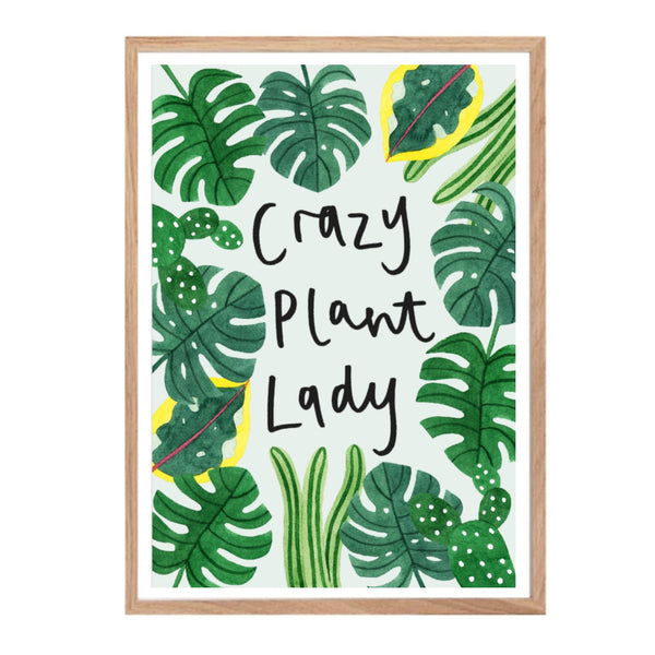 Katrina Sophia - Crazy Plant Lady Print