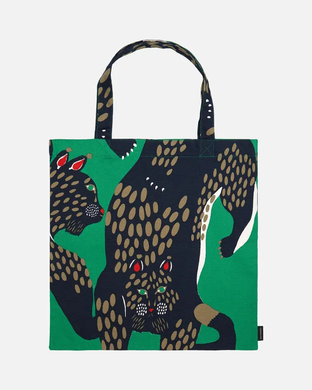 shopper bag ilves lince rossa Marimekko Trouva