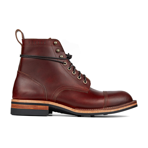 Bordon - Tukano Cap Toe Tan - Us 08.5 - Eu 41.5 - Cm 27