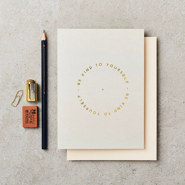 Katie Leamon Studio - Be Kind To Yourself Card