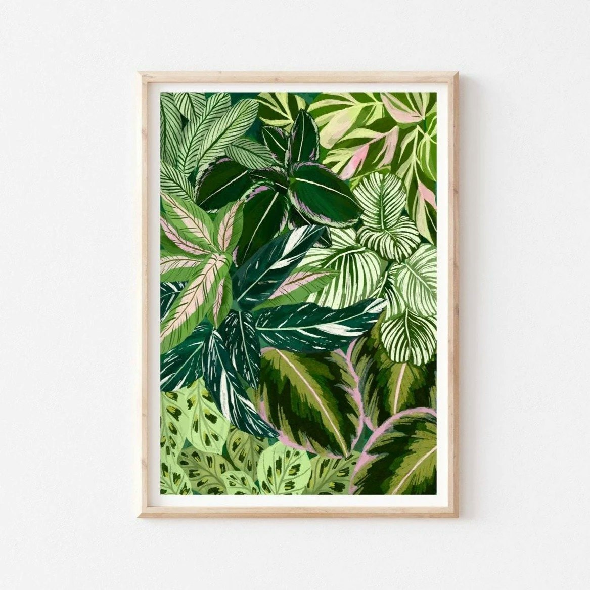 A3 Calathea Print by Alice Landen