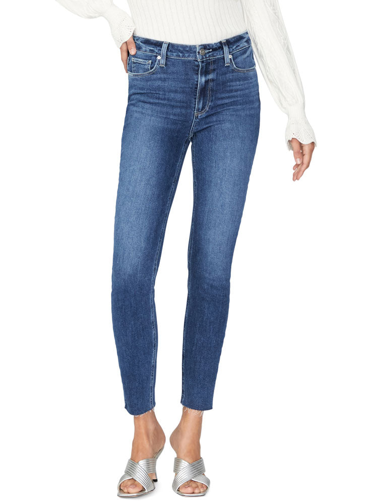 Hotsell PAIGE Hoxton Ankle Jean in Hartmann Wash size 26