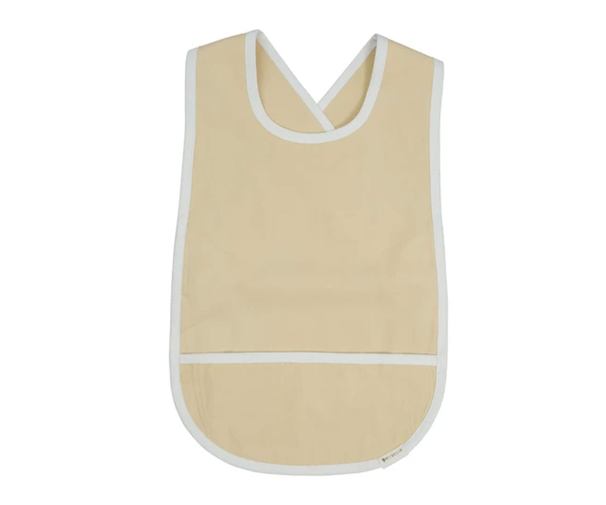 Fabelab - Cross Back Olive Bib Apron - Fabelab - Giallo