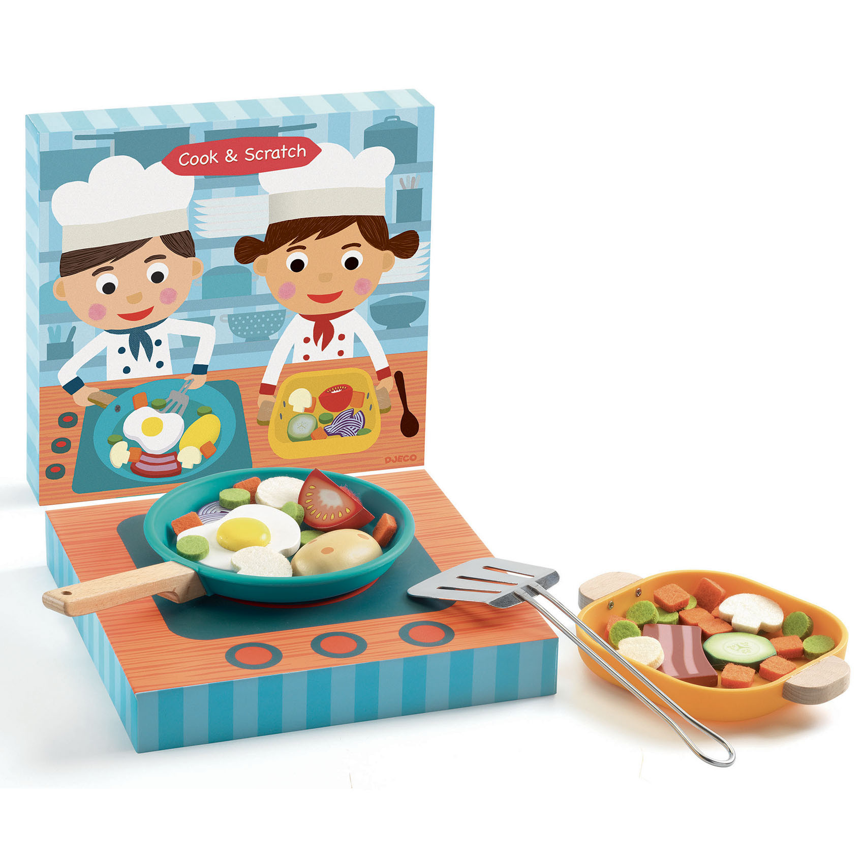 Djeco - Role Playing Game - Cook And Scratch - Djeco