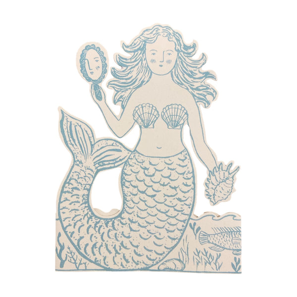 Elizabeth Harbour Designs - Stand Up Card Mermaid