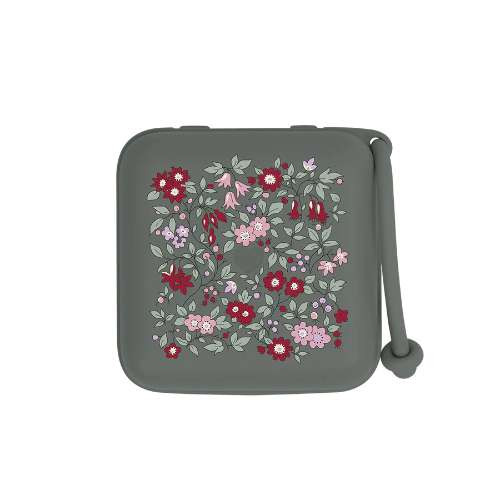 Bibs - Bibs X Liberty - Pacifier Container - Chamomile Lawn Pine