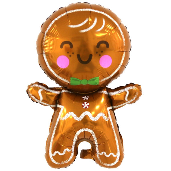 Cotillons D Alsace - Ballon Foil Ginger Cookie