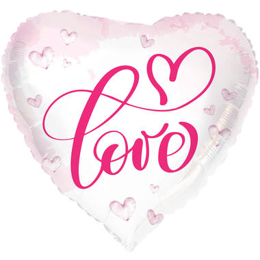 Folat - Foil Balloon Heart-shaped Love - 45 Cm