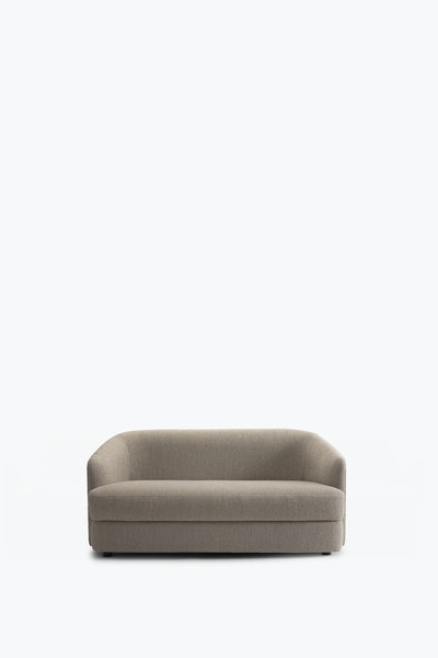 Covent Sofa Deep 2 Seater. Nevotex Barnum Hemp 3 by New Works