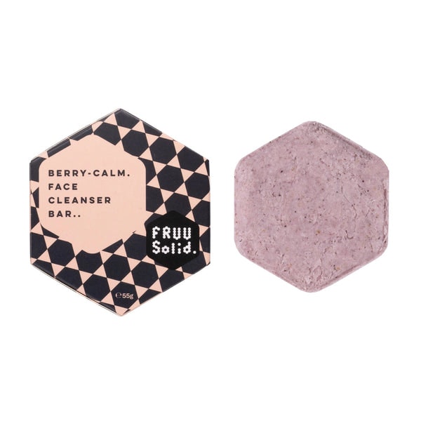 Fruu Berry Calm Face Cleanser Bar by Happydashery