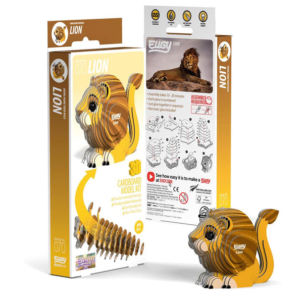 Eugy - 3d - Lion