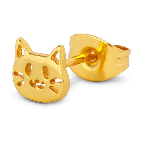 Lulu Copenhagen - Orecchino Gold Plated 925 Lulu1386 Kitty Gold