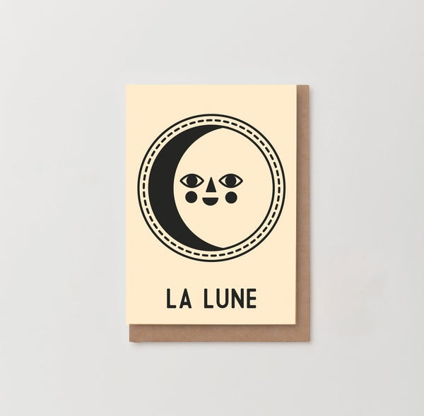 La Lune Card by Kinshipped