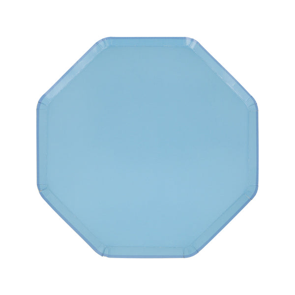 Meri Meri - Cornflower Blue Side Plates (x 8)