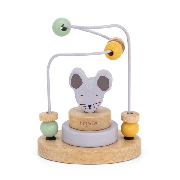 Trixie - Holzmotorikschleife - Mrs. Mouse