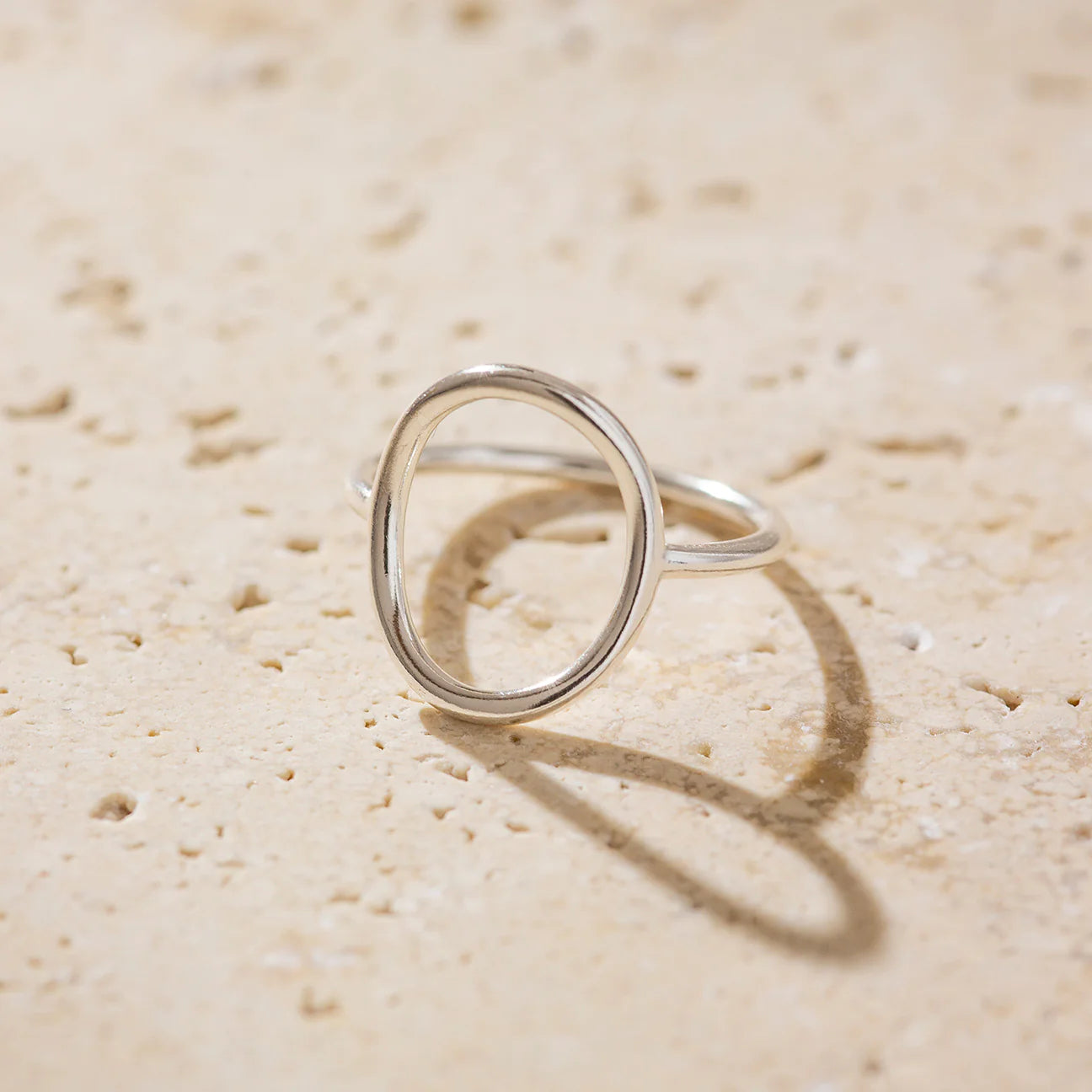 Aquila - Aquila - Tarutoa Sterling Silver Oval Ring - Medium