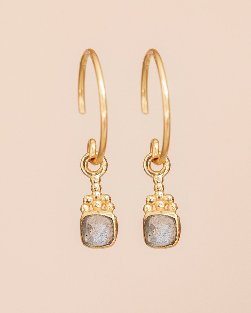 Muja Juma - Earbell Gilded Pillow & Dots Labradorite