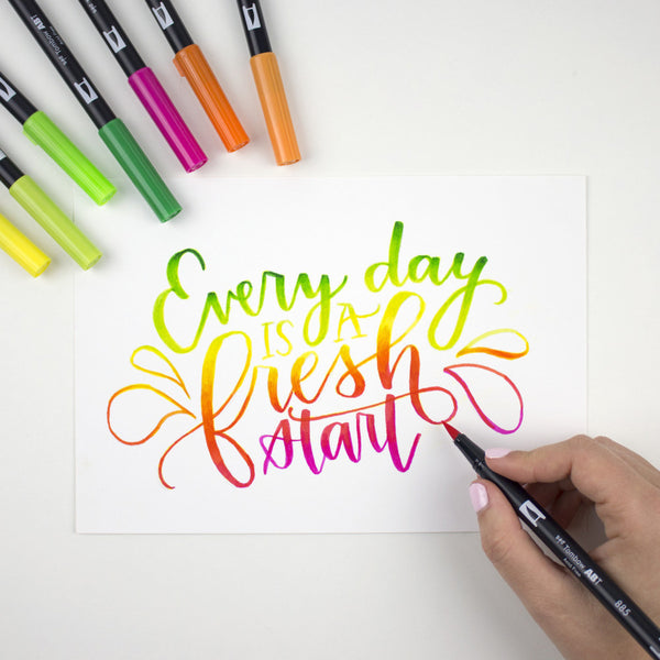Tombow - Set 6 Primari Dual Brush