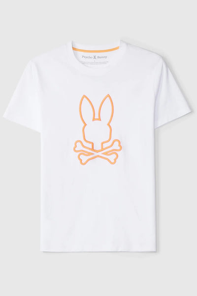 Psycho Bunny - Floyd Graphic Tee In White - Xxl (7)