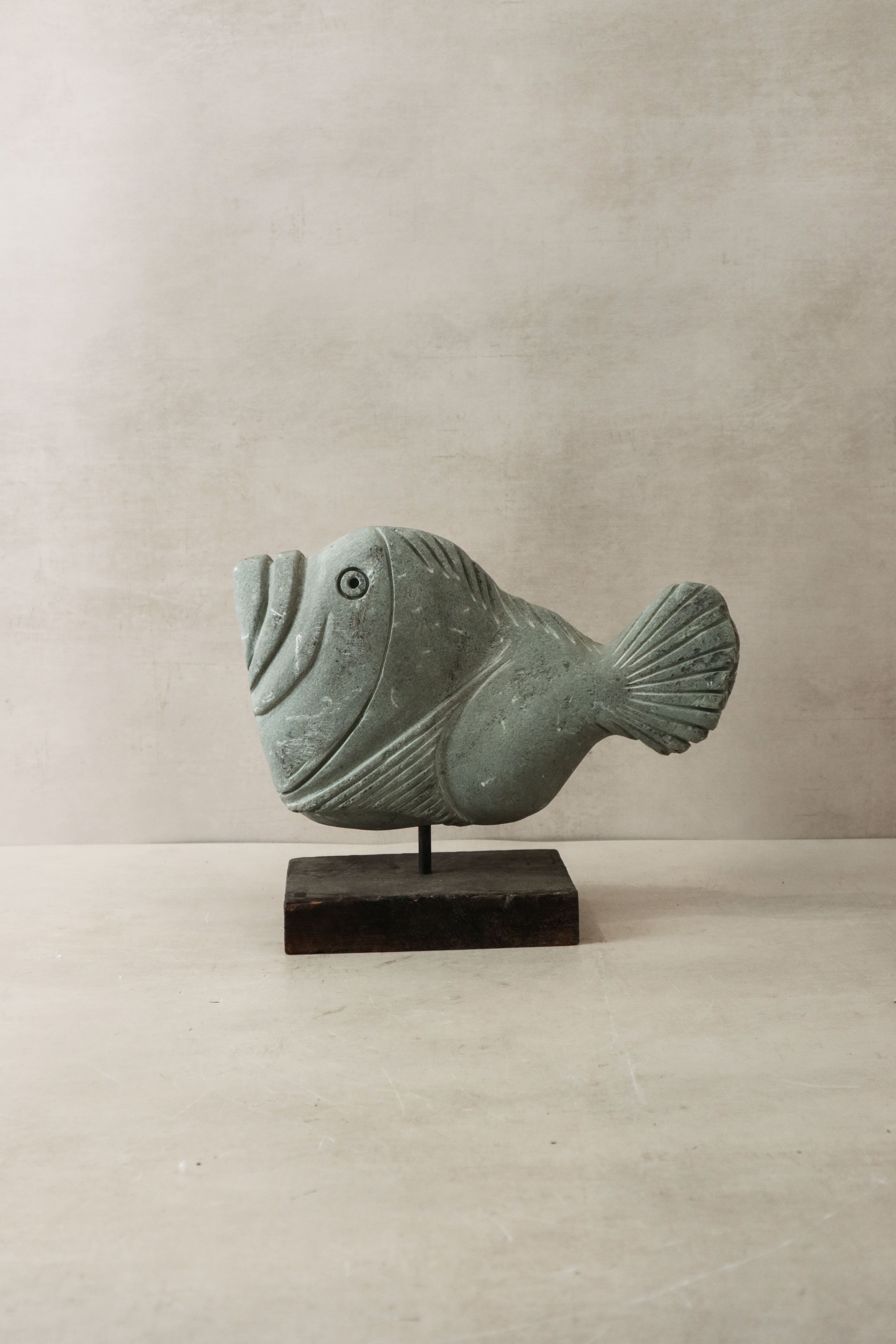 Botanicalboysuk - Stone Fish Sculpture - Zimbabwe - 34.1