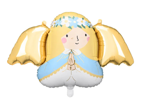 Partydeco - Foil Balloon Angel,103x58 Cm, Mix