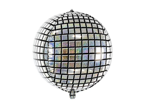 Partydeco - Foil Balloon Disco Ball, 40cm