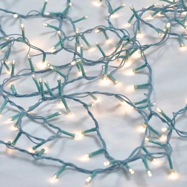 Baby Blue Mains Operated Led Pinlights by Lightstyle London
