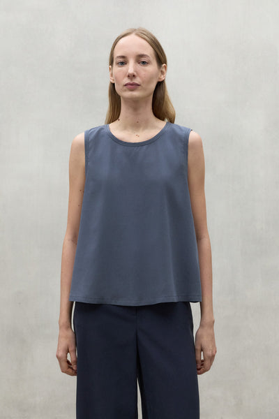 Ecoalf - Grey Blue Salma Shirt - M