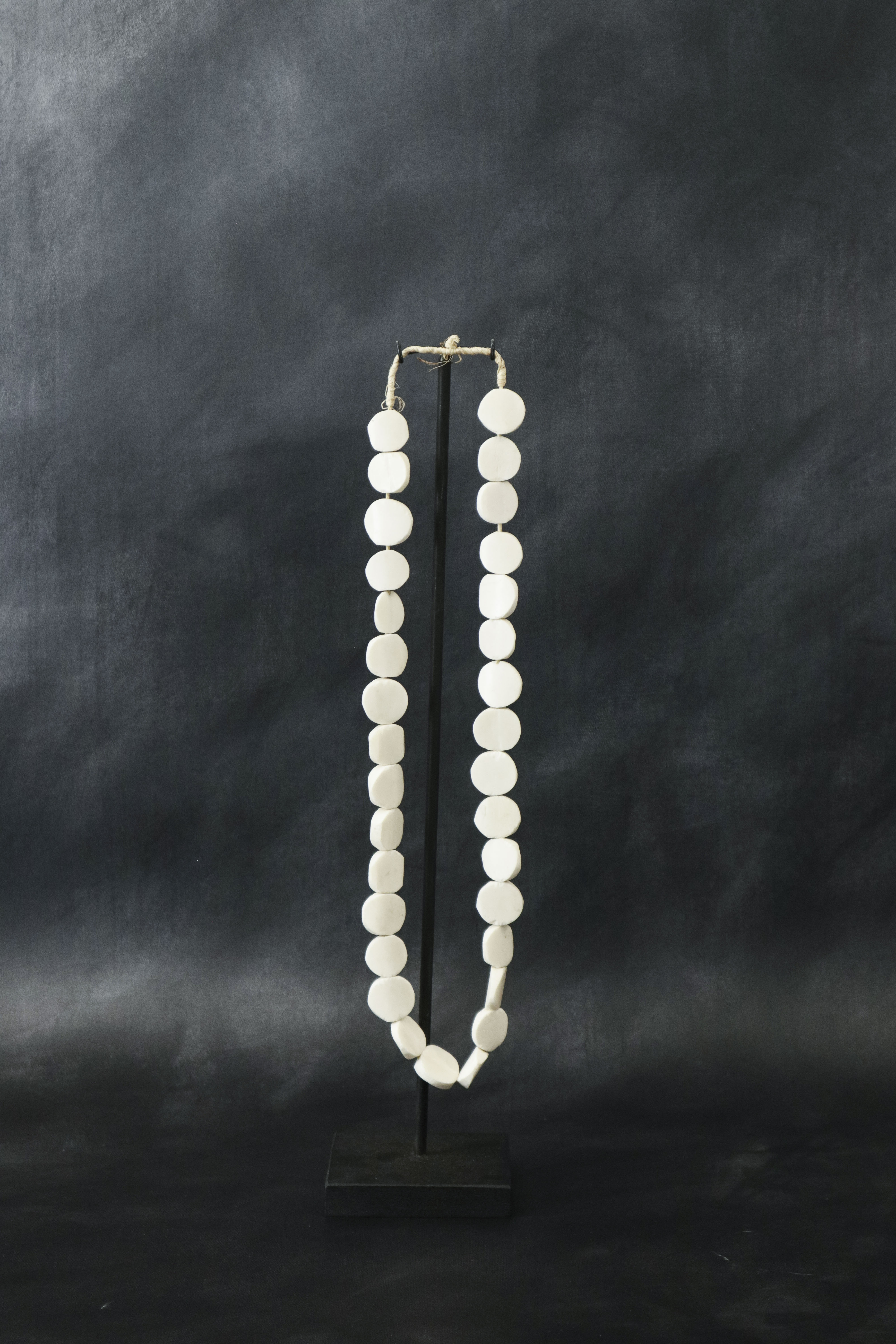 Botanical Boys - Kenya Beads, White - 81.1