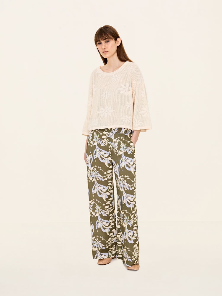 Odd Molly Frizzante Trousers Deep Green