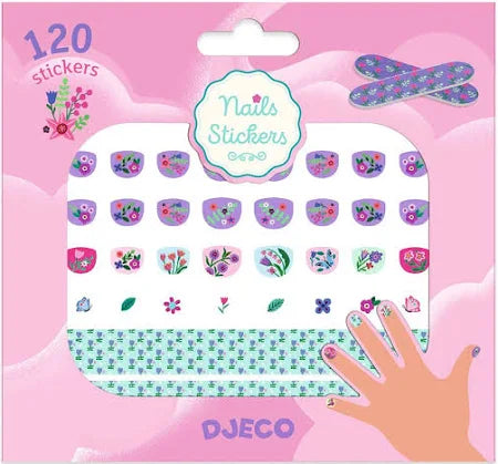 Djeco - Nail Stickers - Petite Fleur