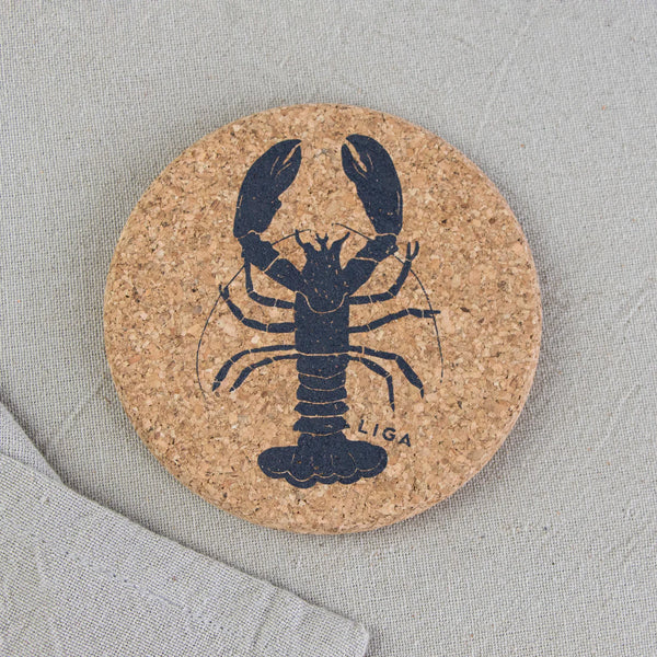 Liga - Cork Coasters | Lobster Grey