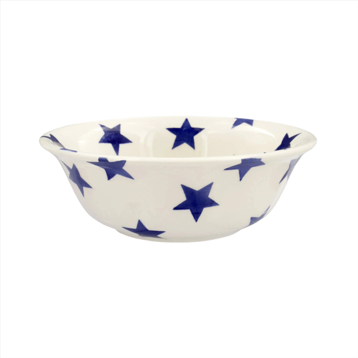 Emma Bridgewater - 425ml Blue Stars Printed Cereal Bowl